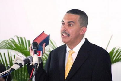 We Welcome You! President Elect, Justice Anthony Thomas Aquinas Carmona